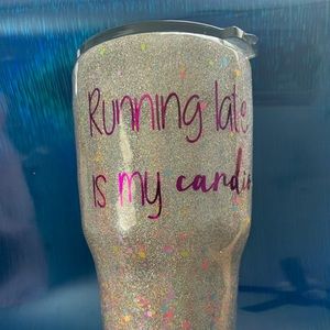 Custom Glitter Tumbler